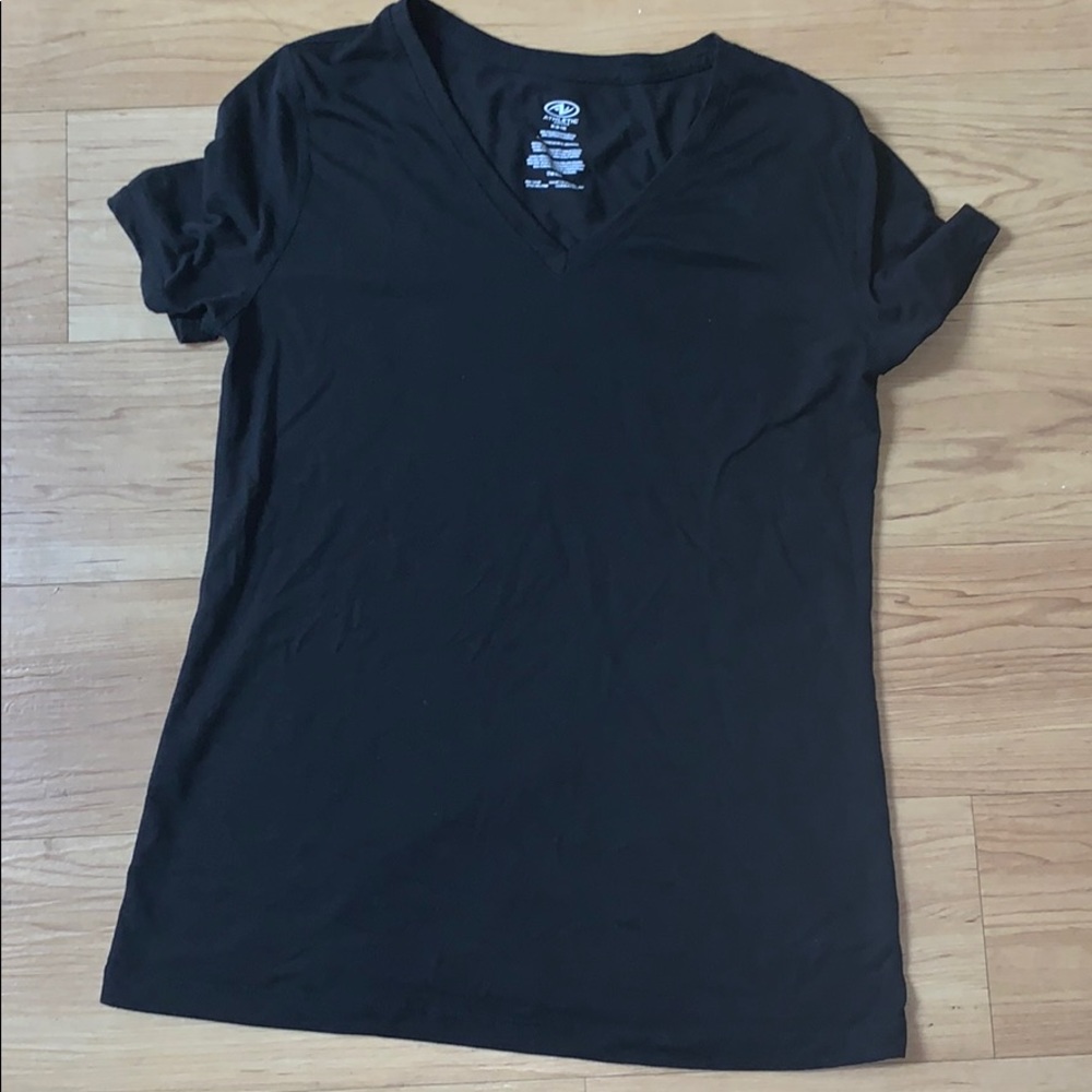Athletic Black Tee